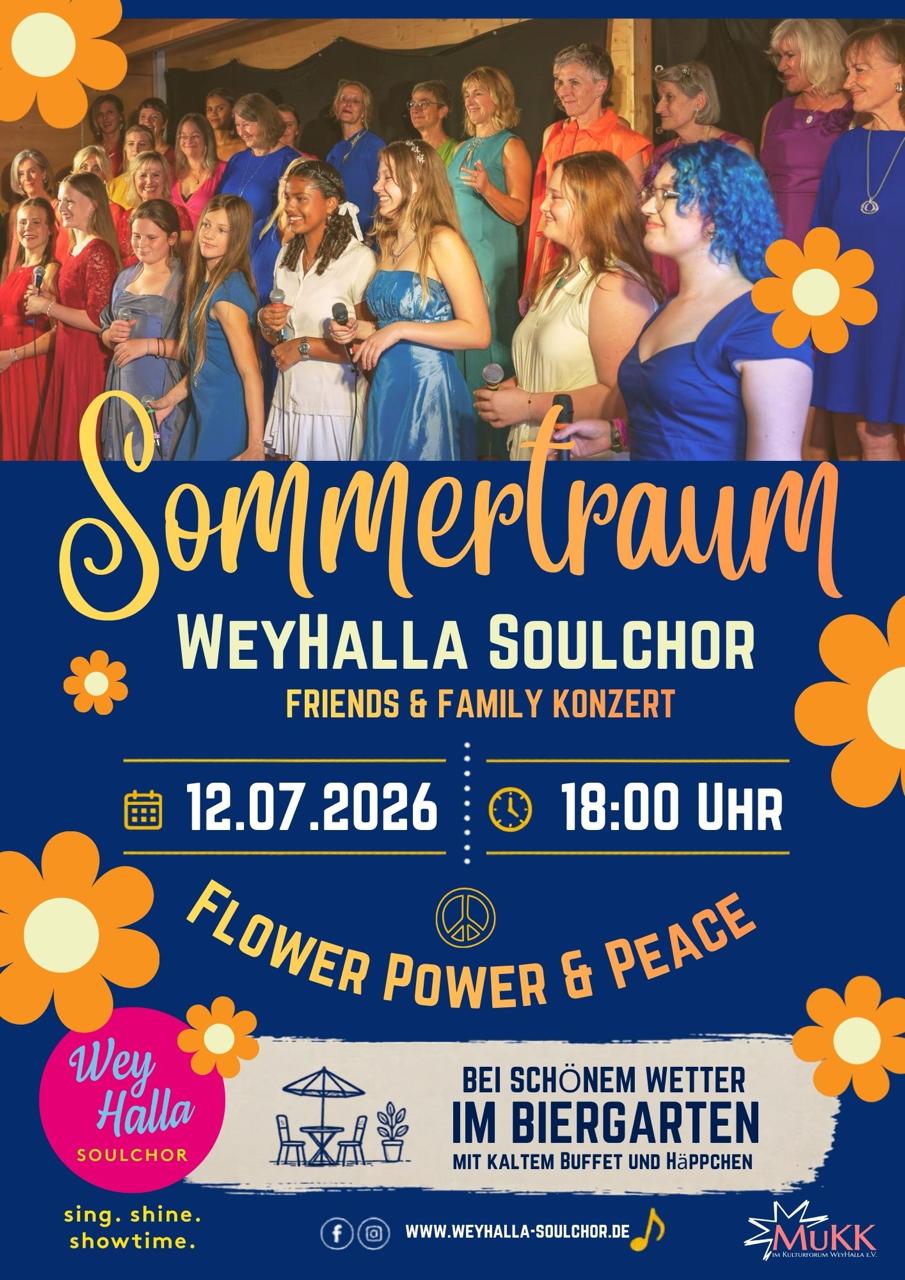Flyer Sommertraumkonzert